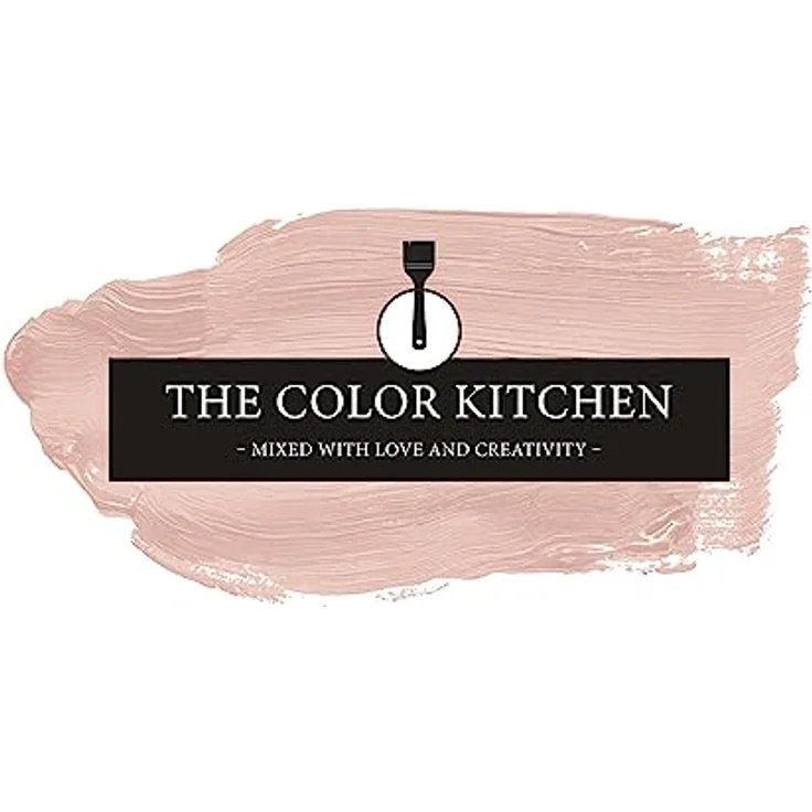 A.S. Création The Color Kitchen Wandfarbe Beige "Sweet Strawberry", matte Innenfarbe, 5 l, sehr gute Deckkraft, scheuerbeständig, wasserbasiert – Bild 1