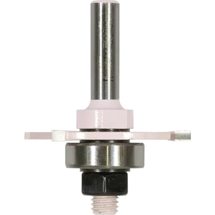 Makita Nutenfräser D-48963, 3 mm Ø mit 8 mm Schaft, Schnittstärke 12,7 mm, Schnitttiefe 59 mm, inkl. Kugellager – Bild 1