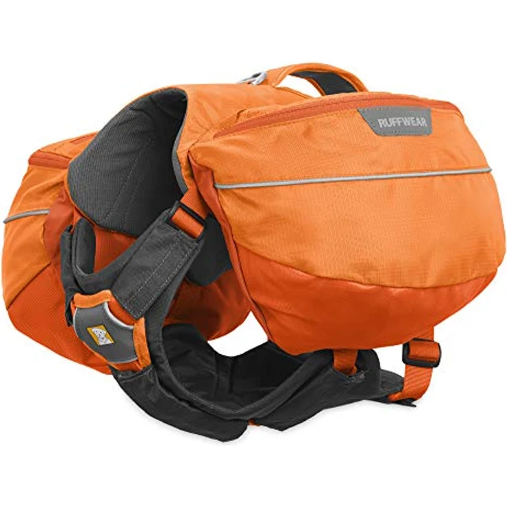 Ruffwear Brust- und Bauch-Schutz für Hunde, Kompatibel mit bestimmten Ruffwear Geschirren und Hunderucksäcken, Größe: XS, Grau, Brush Guard – Bild 3