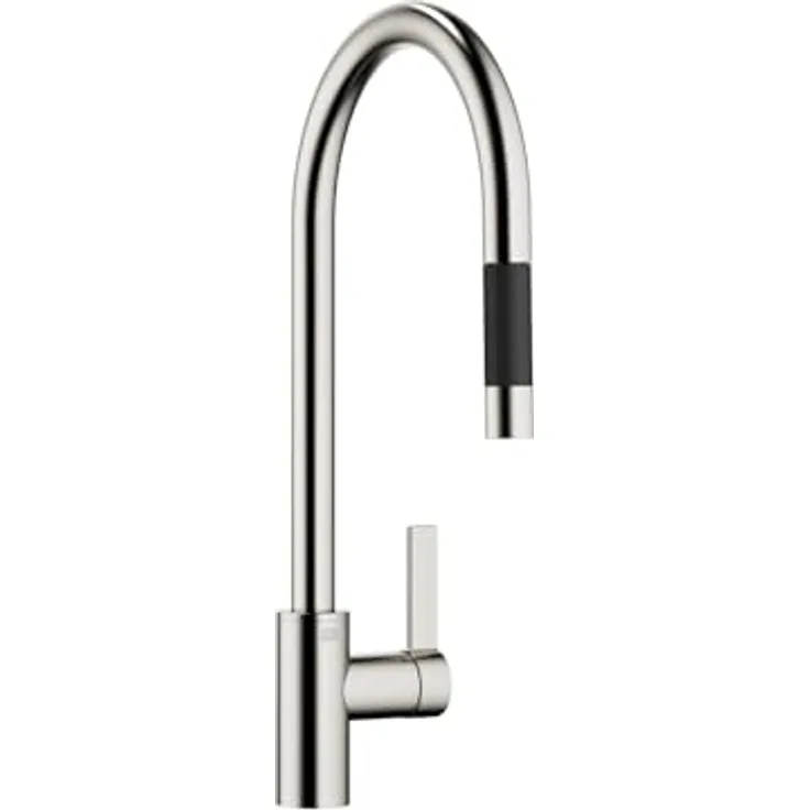 Dornbracht Tara Ultra Pull-Down Platin Gebürstet 33 870 875-06 Hochdruckarmatur