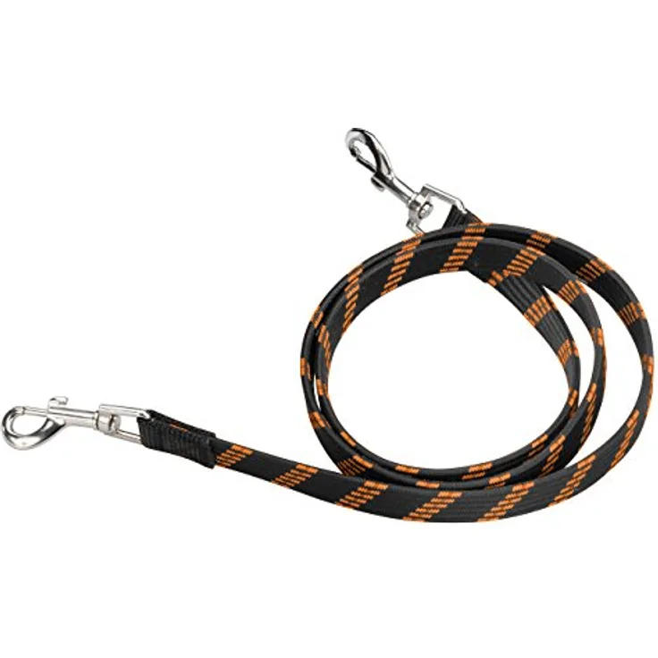 D&D 313-419847 Hundeleine Active Walker, 110 cm, max 20 kg, schwarz-orange