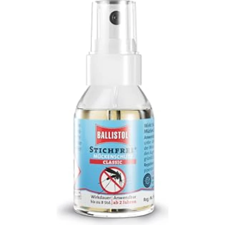 Ballistol Stichfrei 26925, Insektenschutz-Spray mit 20% Icaridin, Schutz bis zu 8 Stunden, 20ml – Bild 1