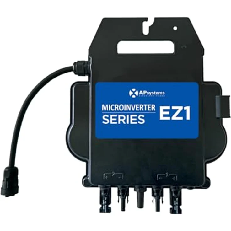 enjoy solar APsystems EZ1-M 800W Mikrowechselrichter mit WLAN & Bluetooth, PV VDE Zertifiziert, ideal für Balkonkraftwerk - Preisvergleich – Bild 1