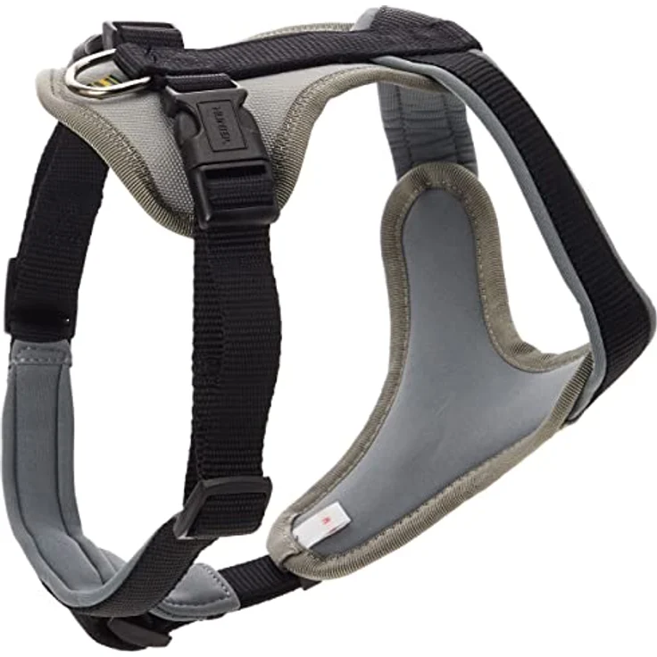 Hunter Hunde-Geschirr Neopren schwarz-grau M 1 – Bild 4