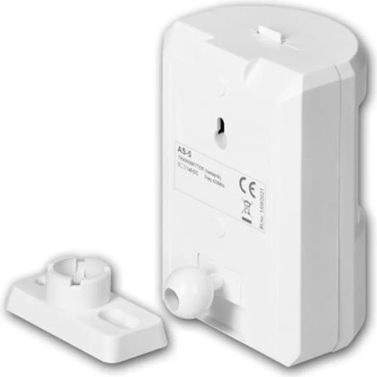 Virone Drahtloser PIR-Sensor mit 32 einstellbaren Klingeltönen, Lautstärkeregelung, 140° Erfassungswinkel, batteriebetrieben – Bild 3
