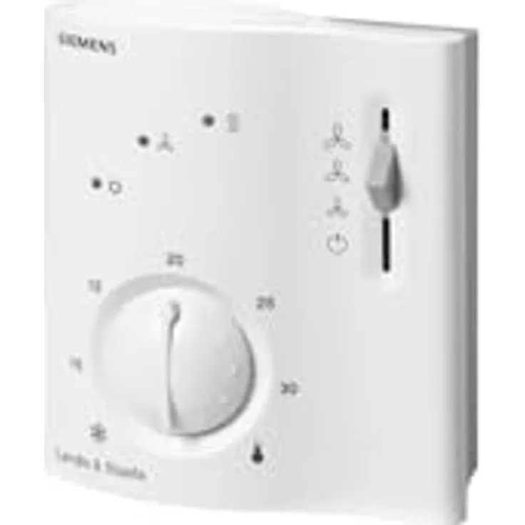 SIEMENS RCC10 Raumthermostat für 2-Rohr-Ventilatorkonvektoren, AC 230 V, programmierbar