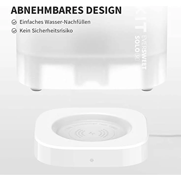 PETKIT CYBERTAIL Katzen Trinkbrunnen, Hundewasserspender mit Intelligentem LED-Licht, 25dB Extrem Leise, 1,85L, Schnurlose Wasserpumpe – Bild 4