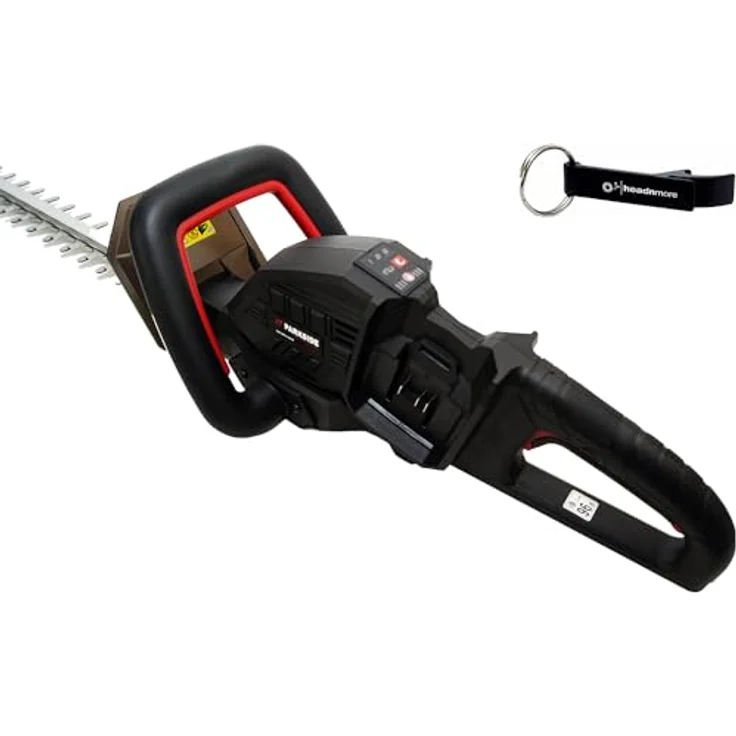 PARKSIDE® Performance 40V Akku Heckenschere PPHSA 40, bürstenloser Motor, Lasercut-Qualitätsmesser, 3-stufig einstellbare Drehzahl, 2x 20V Akkubetrieb, inkl. Schlüsselanhänger – Bild 2