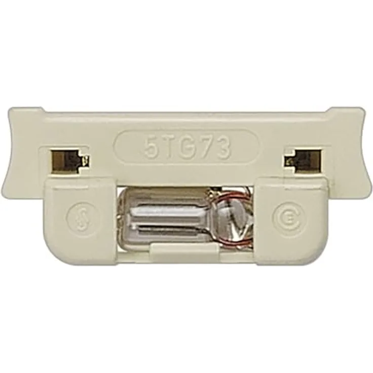 Siemens BJC Glimmlampe Delta Weiß 5TG7321, Schalter-Zubehör mit Stecksockel