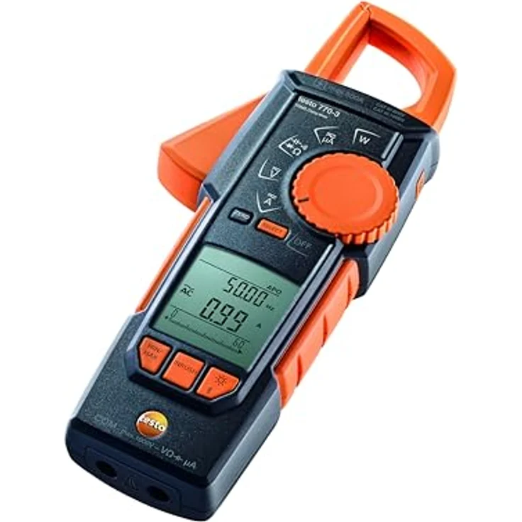Testo 770-3, digitale Stromzange Multimeter CAT III 1000 V, CAT IV 600 V, True RMS, 6000 Counts – Bild 4
