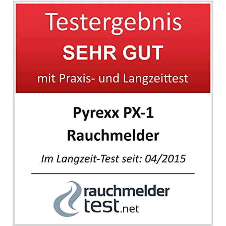 Pyrexx PX-1 Rauchmelder, Holzoptik hell – Bild 10