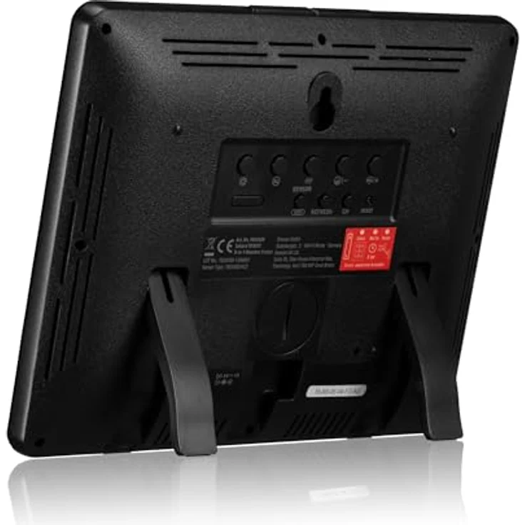 Bresser WLAN Wetterstation 8-in-1 mit Außensensor, WBGT-Hitzestress-Index, UV, Regen, Wind, Licht und App-Steuerung, schwarz – Bild 5