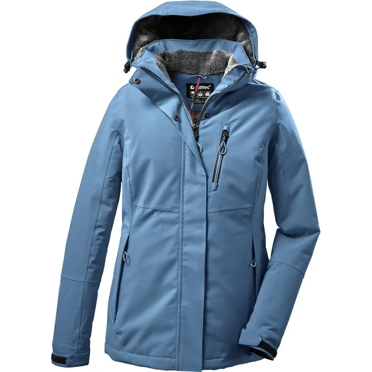 Killtec Softshelljacke Outdoorjacke KOW140, Damen Funktionsjacke, wasserdicht, atmungsaktiv, PFC-frei, schwarz