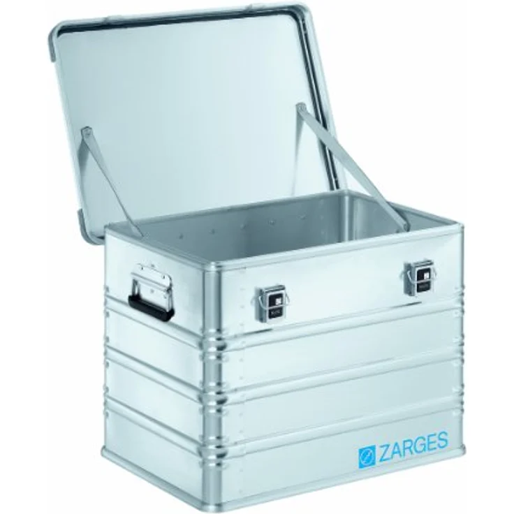 Zarges 40837 Alu-Kiste K470 116l, IM: 600x430x450mm, metallic silver, 22.4 x 15.7 x 17.7 – Bild 2