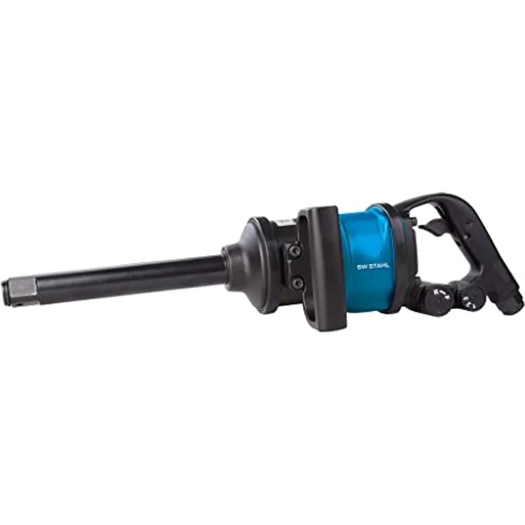 SW-Stahl S3280 Druckluft-Schlagschrauber, Vierkant 1 Zoll, 210mm Antriebsspindel, max. Lösedrehmoment 3800 Nm, Werkstatt Druckluftwerkzeug – Bild 1