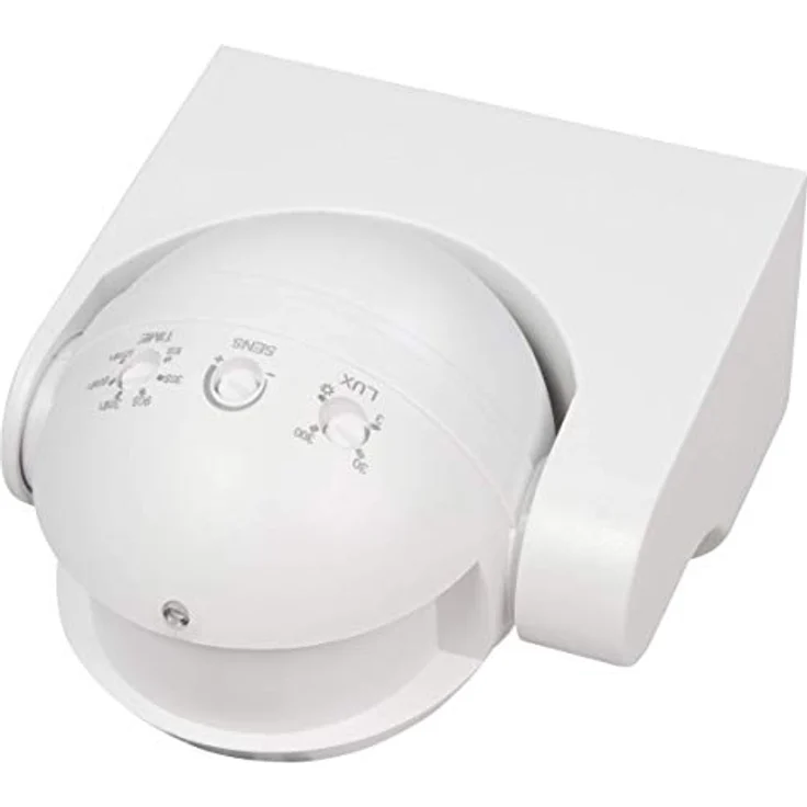 McShine HF Mikrowellen-Bewegungsmelder McShine LX-752 180 230V 1.200W weiß LED geeignet – Bild 3