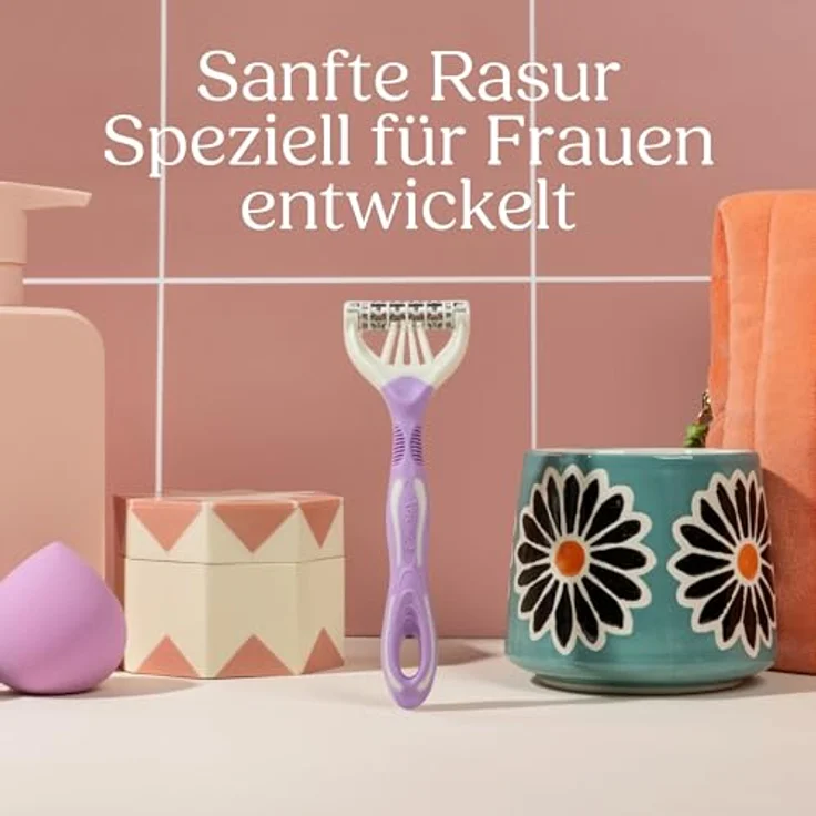 Wilkinson Sword myIntuition Comfort Xtreme 3, 8er Pack Damenrasierer mit flexiblen Klingen, Vitamin E, Aloe und Jojoba-Öl – Bild 3