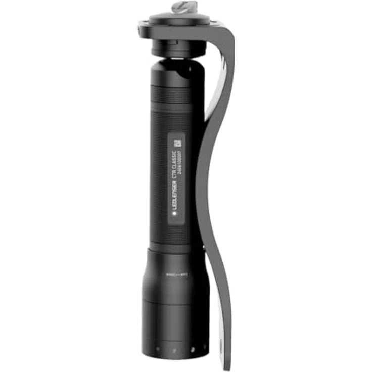 Ledlenser C7R, Taschenlampe mit 1000 Lumen, Schwarz, wiederaufladbar, bis zu 40 Stunden Lichtdauer, IP54 – Bild 5