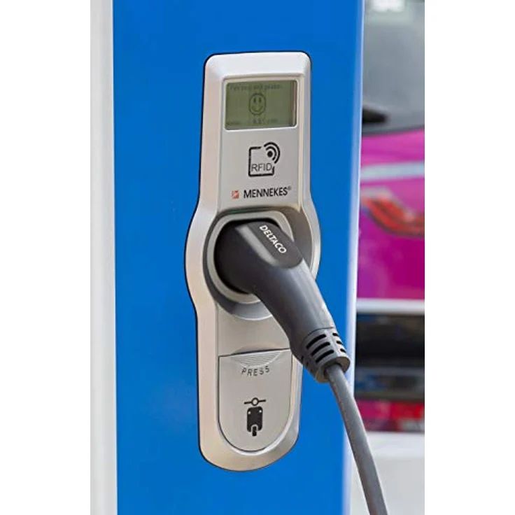 Deltaco EV-1207 Elektroauto EV Ladekabel 7m 1-phasig IEC Typ 2 auf Typ 2 - 16A 3 – Bild 4