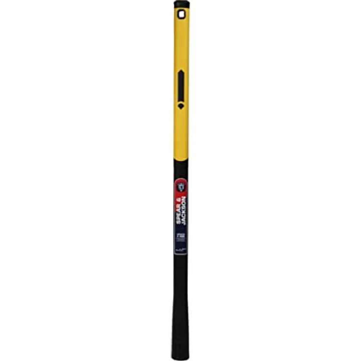 Spear & Jackson 81012 Griff Merlin Viertelmaterial Gestell Garten, Schwarz