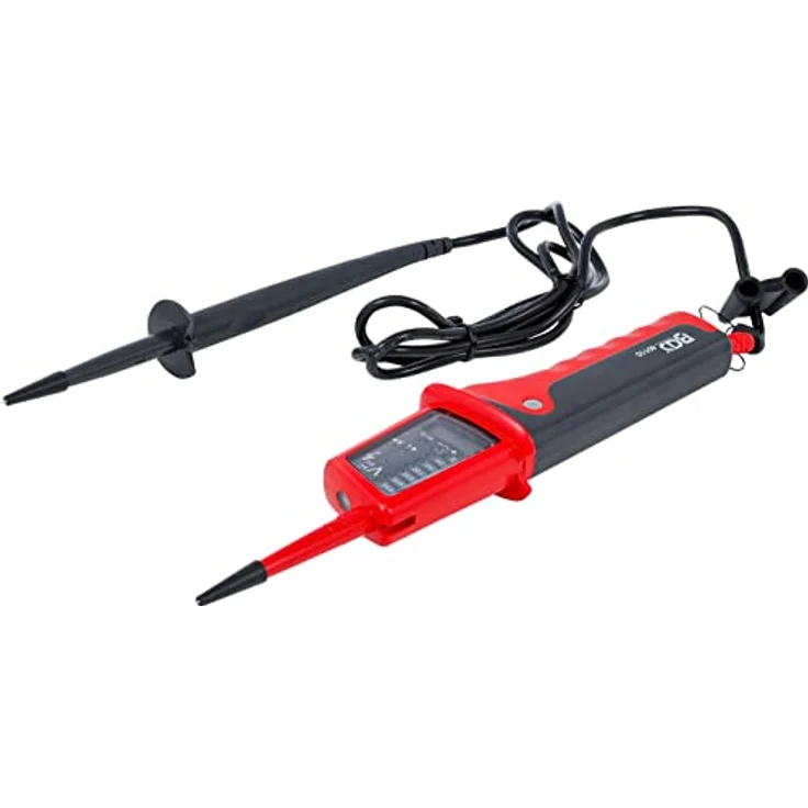 BGS Multimeter, Spannungsprüfer mit Digitalanzeige, LCD-Anzeige für 24-690 V, Schutzklasse IP65, Durchgangstester mit akustischer und optischer Anzeige – Bild 1