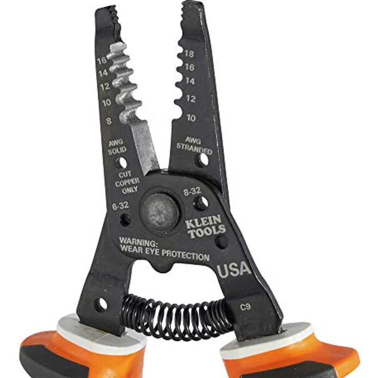 Klein Tools 11054-EINS Abisolierzange 8-18 AWG 204mm MADE IN USA, für Arbeitssicherheit bis 1000 V geeignet – Bild 5