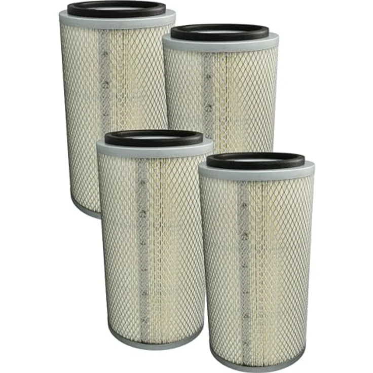 vhbw Sandfilteranlage für qteck BC-350, BC-990, BC-420, Papierfilter mit Maschengitterkorb, weiß/silber – Bild 1