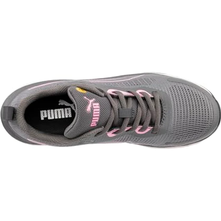 Puma Safety CELERITY KNIT Low 642980, Sicherheitshalbschuh S1PS ESD HRO SRC, grau/pink, Gr. 38 – Bild 4
