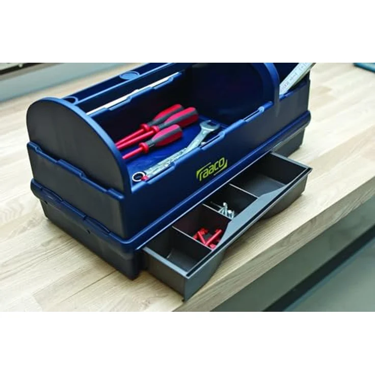 Raaco Werkzeugkiste, offen 475 x 230 x 235 mm 1.4 kg Polypropylen (OPEN TOOLBOX) – Bild 5