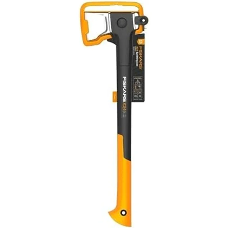 Fiskars, Spaltaxt S, X-series X24, ideal zum Spalten von kleinen bis mittelgroßen Holzscheiten, mit S-Klinge, schwarz – Bild 2