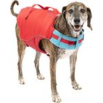 Kurgo Surf N Turf Hundeschwimmweste (XL, Hundeschwimmweste), Hundebekleidung