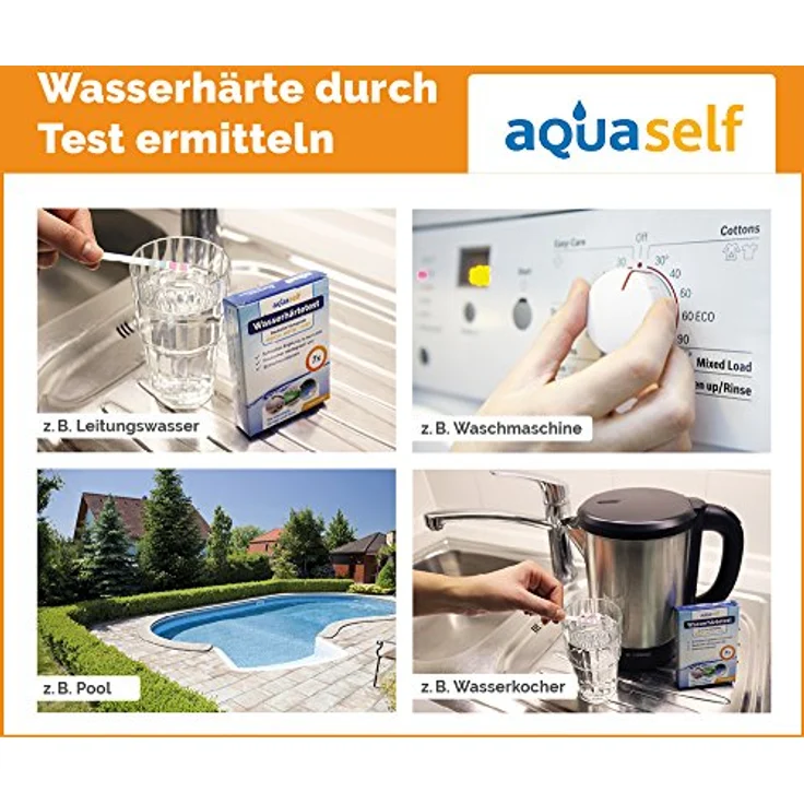 Wasserhärte Teststreifen-dH / 7 Stück – Bild 4