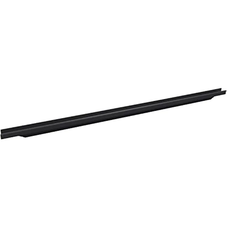 ACCURIDE 100005405, 995mm schwarz eloxierte Griffleiste für Prego-Schranktüren, Profilleiste zum Einfräsen für Möbelfronten Alu