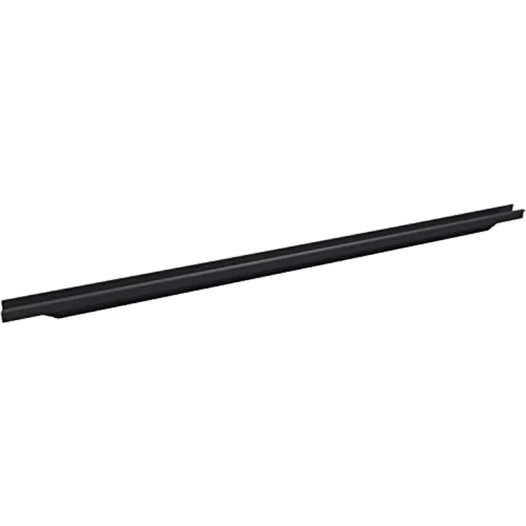 ACCURIDE 100005405, 995mm schwarz eloxierte Griffleiste für Prego-Schranktüren, Profilleiste zum Einfräsen für Möbelfronten Alu – Bild 1