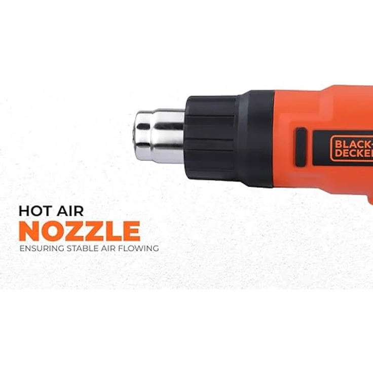 Black + Decker KX2200K-QS KX2200K-QS-Decapador Térmico 2.000W de Alto Rendimiento Con maletín, 2000 W, 230 V – Bild 11