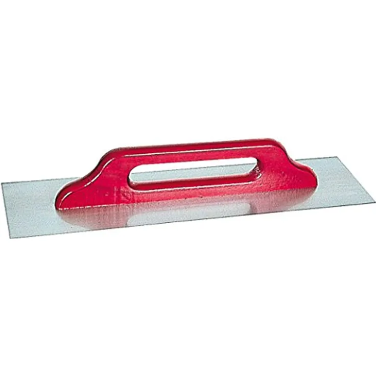 KAUFMANN 21.018.01 Aufziehglätte (Schweizerglätte) aus Stahl, 500 x 130 mm, geschraubter Griff