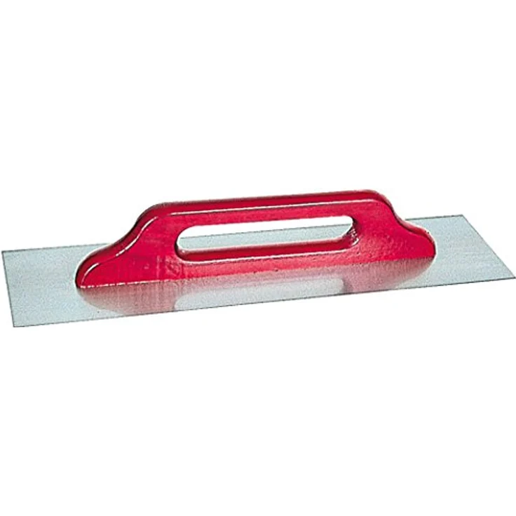 KAUFMANN 21.018.01 Aufziehglätte (Schweizerglätte) aus Stahl, 500 x 130 mm, geschraubter Griff