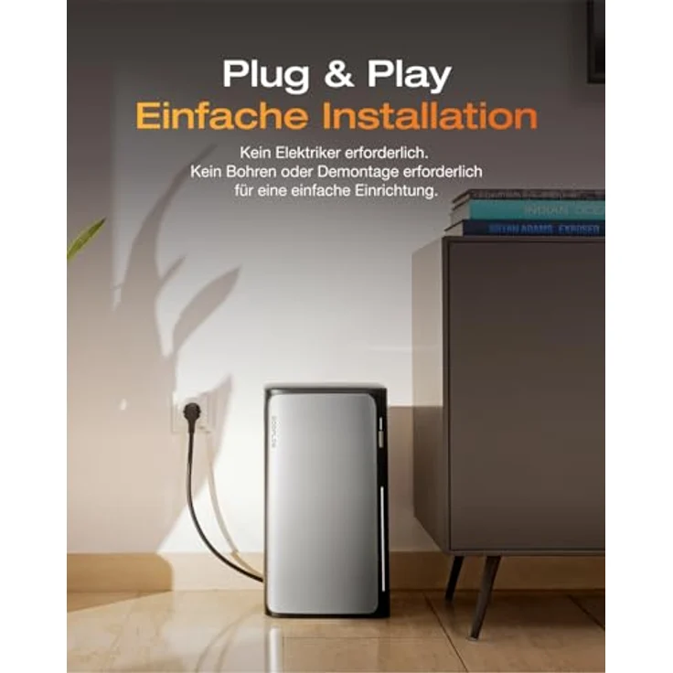 EcoFlow STREAM Ultra und AC Pro 3,84kWh, Balkonkraftwerk mit 1600W Speicher, Komplettset mit 4x 400W Solarpanel und Halterung für Gitterbalkon – Bild 8