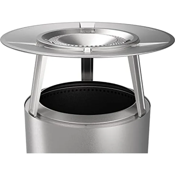 Solo Stove Bonfire Wärmeverteiler, Edelstahl mit 3 abnehmbaren Füßen, effizienter Wärmeverteilung, Maße (HxØ): 25,4 x 63,5 cm, 3 kg