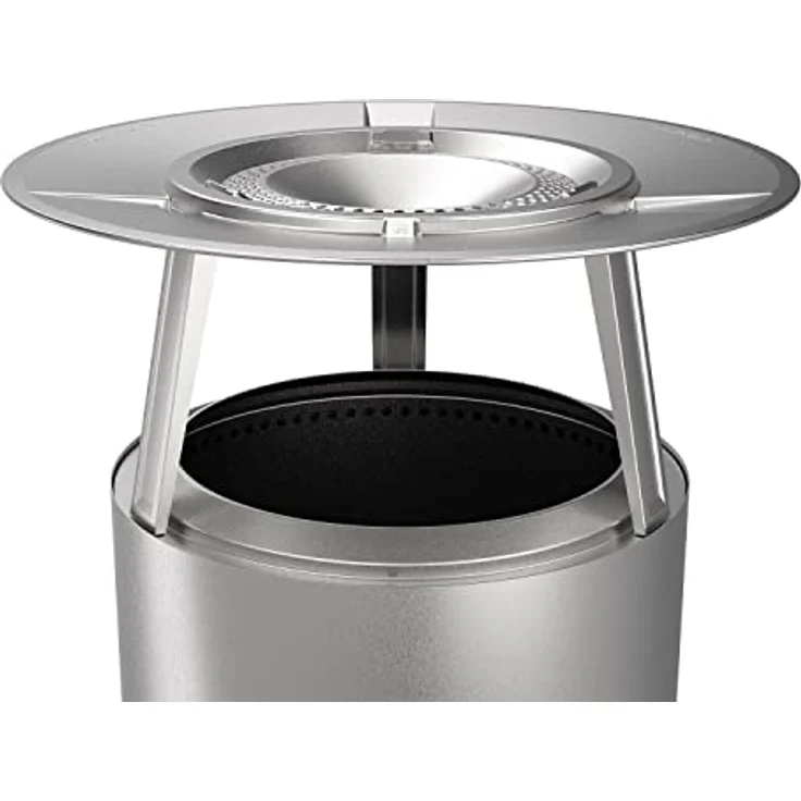 Solo Stove Bonfire Wärmeverteiler, Edelstahl mit 3 abnehmbaren Füßen, effizienter Wärmeverteilung, Maße (HxØ): 25,4 x 63,5 cm, 3 kg – Bild 1
