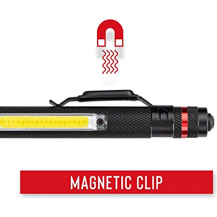 Coast G23 120 Lumen Dual Power Magnetisches LED Stiftlampe mit C.O.B. Flächenlicht – Bild 4