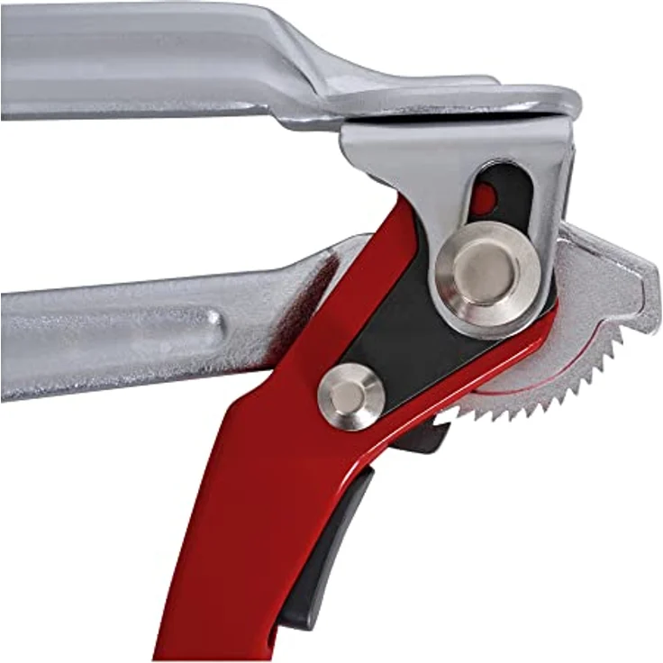 STIER Ganzstahl Hebelzwinge FHZ 300/140, mit bis zu 1570 Nm Spannkraft, einfaches Festspannen mit Hebelfunktion, aus robustem Stahl gebogen, Zwinge, Hebelzwinge – Bild 3