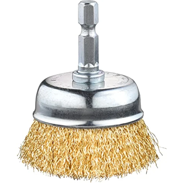 KWB Topfbürste, Messingdraht, gewellt, ø 50 mm - 609110 – Bild 3