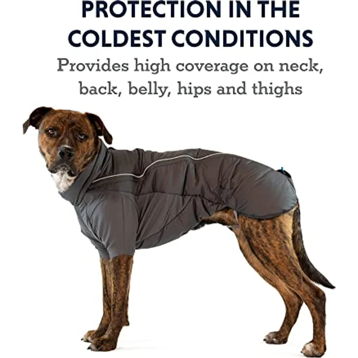 RUFFWEAR Furness Jacke Twilight Gray M, Winterjacke mit ultrawarmer Hochloft-Isolierung und reflektierenden Akzenten – Bild 3