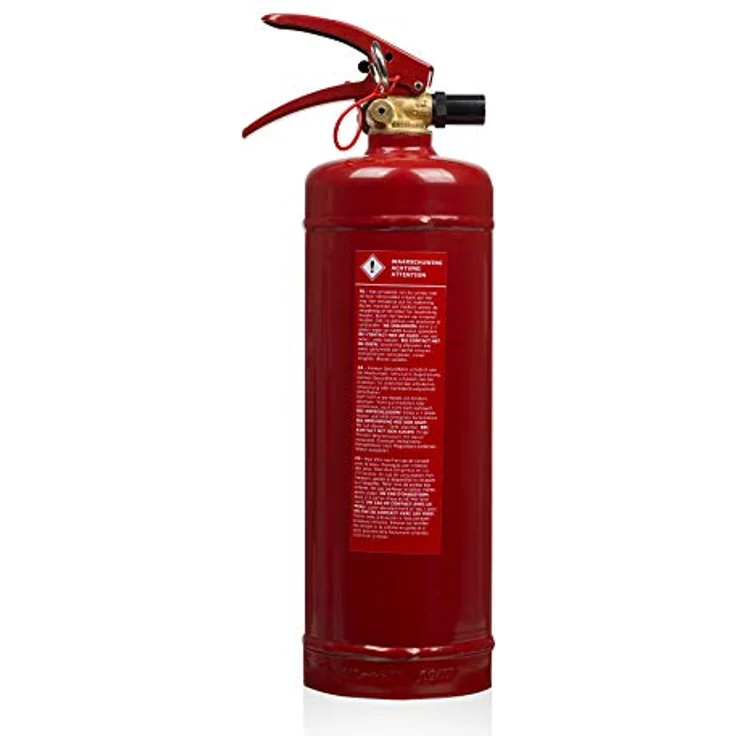 Smartwares ABC Feuerlöscher 2 Kg-Pulverlöscher mit Halterung und Manometer, 2kg, SW BB2 – Bild 5