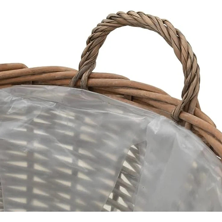 vidaXL 4X Hochbeet Rattan Weide Pflanztopf Pflanzkübel Weidenkorb Blumentopf – Bild 5