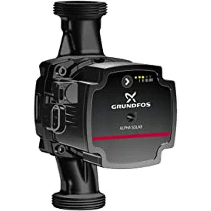 Grundfos Alpha Solar, Solar-Umwälzpumpe, Durchlaufpumpe Typ 25 - 75, max. Förderhöhe 128 m, stufenlose Drehzahlregelung, IP44 – Bild 2