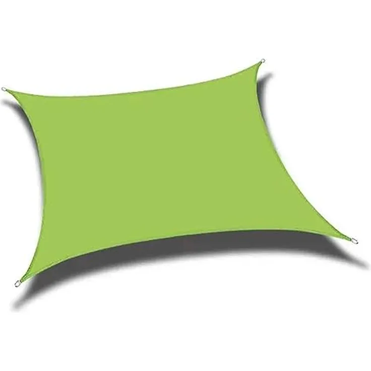 Segeltuch Polyester Oxford Stoff LxB 250x300 cm Grün Sonnensegel Wasserabweisend UV-Schutz »Malaga« 160gr./m² Rechteckig Wetterfest Reißfest, 2023900