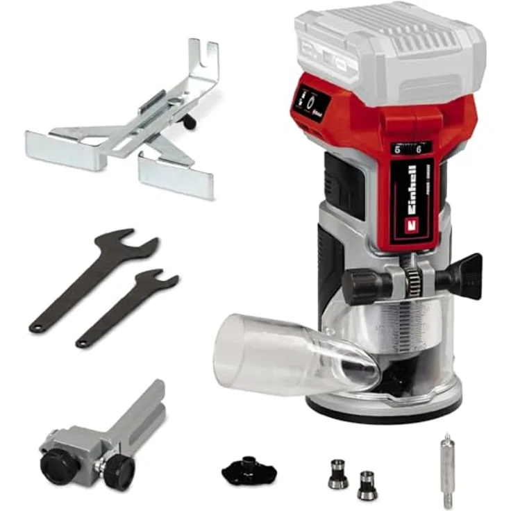 Einhell Professional Akku-Kantenfräse TP-ET 18 Li BL-Solo Power X-Change, Brushless-Motor, ohne Akku & Ladegerät