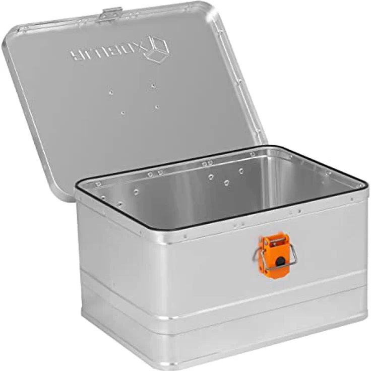 ALUBOX Werkzeugkiste EASY 29L Inhalt Außenmaße L 43,5 x B 35,5 x H 25 cm Alukiste mit Griff oben abschließbar – Bild 2